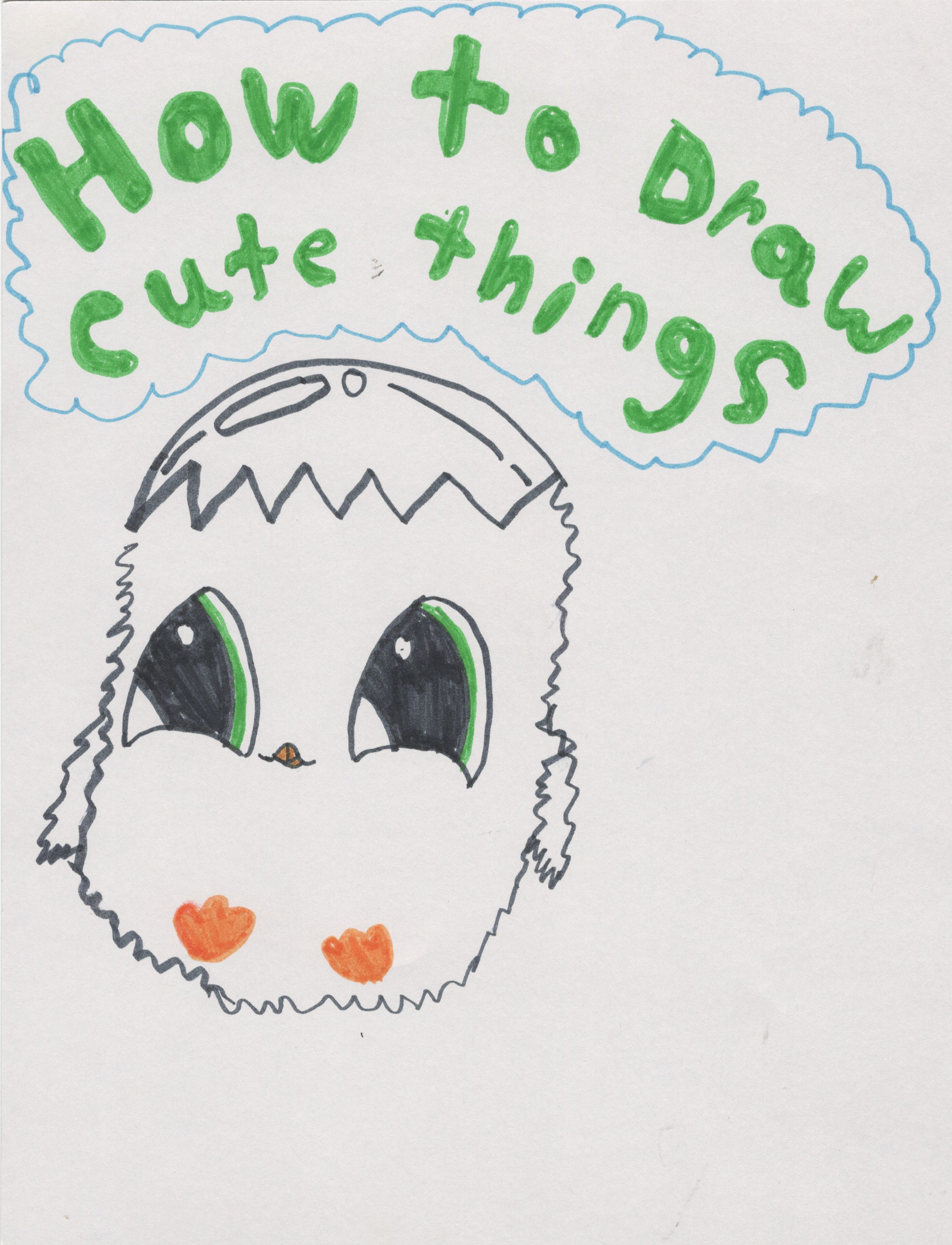 Canzine Portraits: Learn how to draw cute things with Sid! – Broken Pencil